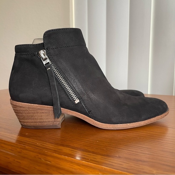 Sam Edelman Packer Leather Ankle Bootie Size 7 - Picture 4 of 14